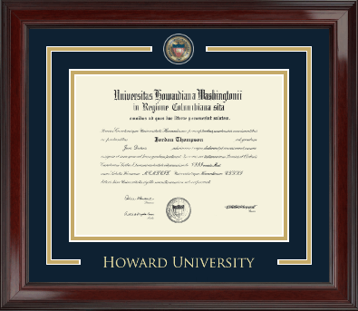 Howard University diploma frame - Showcase Edition Diploma Frame in Encore