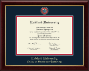 Radford University diploma frame - Masterpiece Medallion Diploma Frame in Gallery