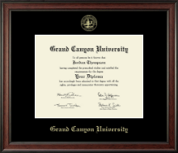 Gold Embossed Diploma Frame