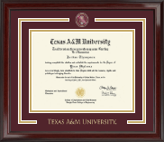 Texas A&M University Showcase Edition Diploma Frame in Encore