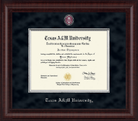 Texas A&M University Presidential Pewter Masterpiece Diploma Frame in Premier