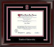 Stanford University Spirit Medallion Diploma Frame in Encore