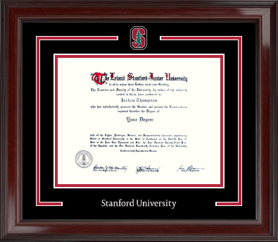 Stanford University diploma frame - Spirit Medallion Diploma Frame in Encore