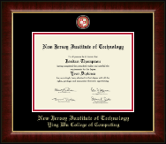 New Jersey Institute of Technology diploma frame - Masterpiece Medallion Diploma Frame in Murano