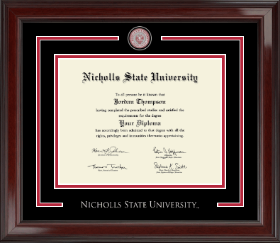 Nicholls State University diploma frame - Showcase Edition Diploma Frame in Encore