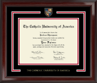 The Catholic University of America Showcase Edition Diploma Frame in Encore