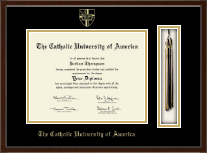 The Catholic University of America diploma frame - Tassel Edition Diploma Frame in Delta
