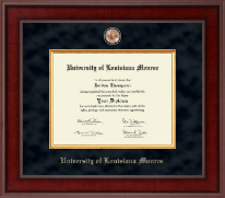 University of Louisiana Monroe diploma frame - Presidential Masterpiece Diploma Frame in Jefferson