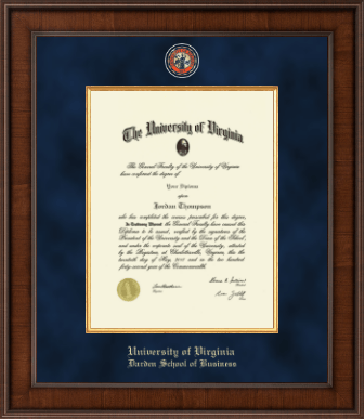 University of Virginia diploma frame - Presidential Masterpiece Diploma Frame in Madison