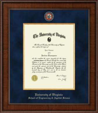 University of Virginia diploma frame - Presidential Masterpiece Diploma Frame in Madison