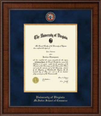 University of Virginia diploma frame - Presidential Masterpiece Diploma Frame in Madison