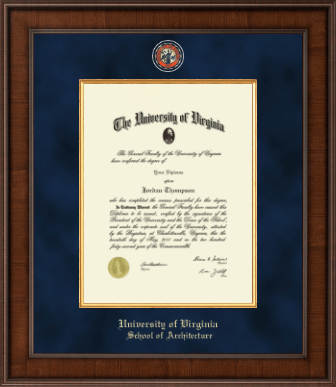University of Virginia diploma frame - Presidential Masterpiece Diploma Frame in Madison