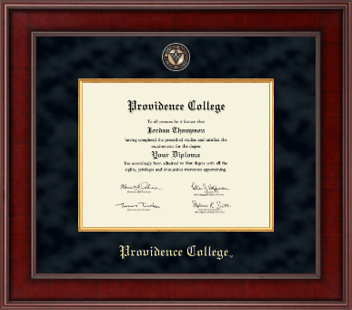 Providence College diploma frame - Presidential Masterpiece Diploma Frame in Jefferson
