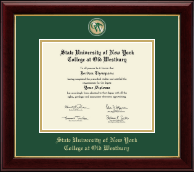 SUNY The College of Old Westbury Masterpiece Medallion Diploma Frame in Gallery