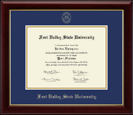 Fort Valley State University Gold Embossed Diploma Frame in Gallery