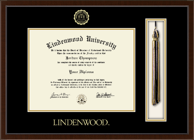 Lindenwood University diploma frame - Tassel & Cord Diploma Frame in Delta