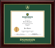 Rasmussen College diploma frame - Gold Embossed Diploma Frame in Gallery