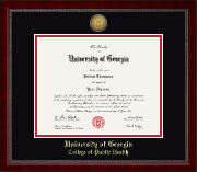 University of Georgia diploma frame - Gold Engraved Medallion Diploma Frame in Sutton