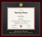 University of Georgia diploma frame - Gold Engraved Medallion Diploma Frame in Sutton