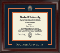 Bucknell University diploma frame - Showcase Edition Diploma Frame in Encore
