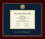 Cornerstone University diploma frame - Gold Engraved Medallion Diploma Frame in Sutton