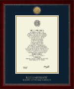 Rice University diploma frame - Gold Engraved Medallion Diploma Frame in Sutton
