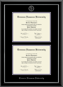 Double Diploma Frame