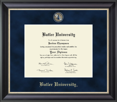 Butler University diploma frame - Regal Edition Diploma Frame in Noir