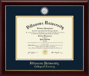 Villanova University Masterpiece Medallion Diploma Frame in Gallery