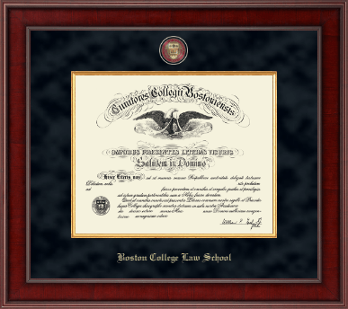 Boston College diploma frame - Presidential Masterpiece Diploma Frame in Jefferson