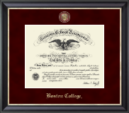 Boston College diploma frame - Regal Edition Diploma Frame in Noir