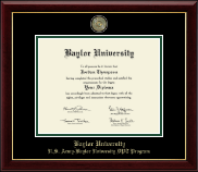 Baylor University diploma frame - Masterpiece Medallion Diploma Frame in Gallery