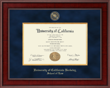 University of California Berkeley diploma frame - Presidential Masterpiece Diploma Frame in Jefferson
