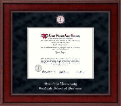 Stanford University diploma frame - Presidential Masterpiece Diploma Frame in Jefferson