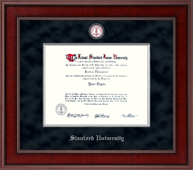 Stanford University diploma frame - Presidential Masterpiece Diploma Frame in Jefferson
