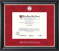 Stanford University diploma frame - Regal Edition Diploma Frame in Noir