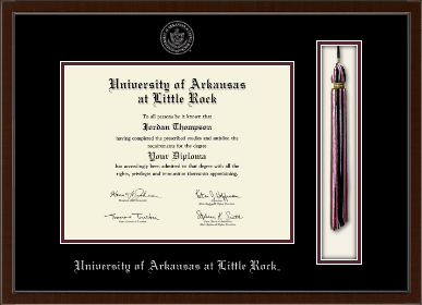 University of Arkansas at Little Rock diploma frame - Tassel & Cord Diploma Frame in Delta