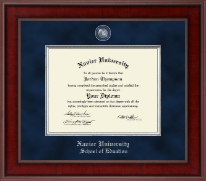 Xavier University diploma frame - Presidential Masterpiece Diploma Frame in Jefferson