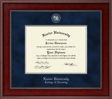 Xavier University diploma frame - Presidential Masterpiece Diploma Frame in Jefferson