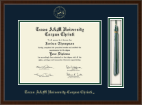 Texas A&M University Corpus Christi Tassel Edition Diploma Frame in Delta