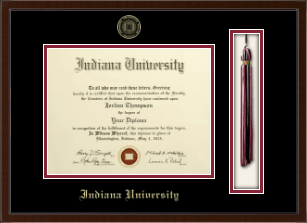 Tassel & Cord Diploma Frame