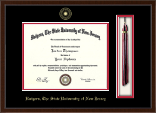 Tassel & Cord Diploma Frame