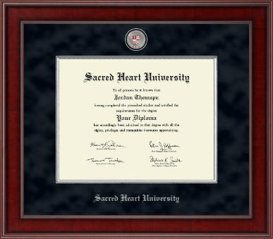 Sacred Heart University diploma frame - Presidential Masterpiece Diploma Frame in Jefferson