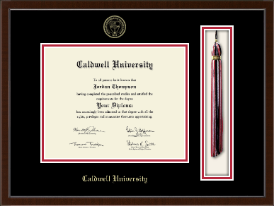 Caldwell University diploma frame - Tassel & Cord Diploma Frame in Delta