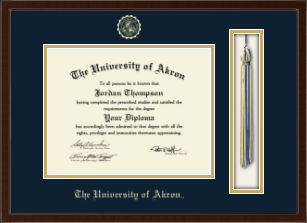 Tassel & Cord Diploma Frame