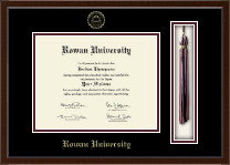 Rowan University Tassel Edition Diploma Frame in Delta