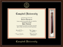 Campbell University diploma frame - Tassel & Cord Diploma Frame in Delta