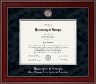 University of Georgia Presidential Masterpiece Diploma Frame in Jefferson