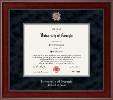 University of Georgia diploma frame - Presidential Masterpiece Diploma Frame in Jefferson