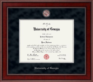 University of Georgia diploma frame - Presidential Masterpiece Diploma Frame in Jefferson